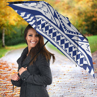 Northern Mariana Islands Saipan Umbrella Polynesian Tribal Pattern - Commonwealth Seal Art TS04 - Polynesian Pride