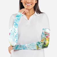 Saipan CMNI Arm Sleeves Polynesian Northern Mariana Islands Fruit Dove Watercolor TS04 - Polynesian Pride
