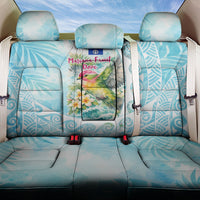 Saipan CMNI Back Car Seat Cover Polynesian Northern Mariana Islands Fruit Dove Watercolor TS04 One Size Blue White - Polynesian Pride