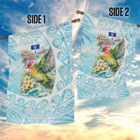 Saipan CMNI Garden Flag Polynesian Northern Mariana Islands Fruit Dove Watercolor TS04 - Polynesian Pride