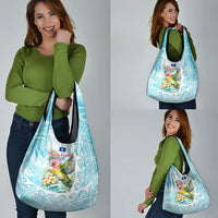 Saipan CMNI Grocery Bag Polynesian Northern Mariana Islands Fruit Dove Watercolor TS04 - Polynesian Pride