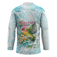 Saipan CMNI Hockey Jersey Polynesian Northern Mariana Islands Fruit Dove Watercolor TS04 - Polynesian Pride