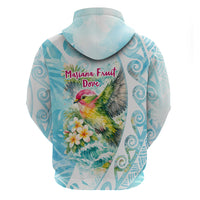 Saipan CMNI Hoodie Polynesian Northern Mariana Islands Fruit Dove Watercolor TS04 - Polynesian Pride