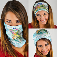 Saipan CMNI Neck Gaiter Polynesian Northern Mariana Islands Fruit Dove Watercolor TS04 - Polynesian Pride
