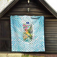Saipan CMNI Quilt Polynesian Northern Mariana Islands Fruit Dove Watercolor TS04 - Polynesian Pride