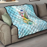 Saipan CMNI Quilt Polynesian Northern Mariana Islands Fruit Dove Watercolor TS04 - Polynesian Pride