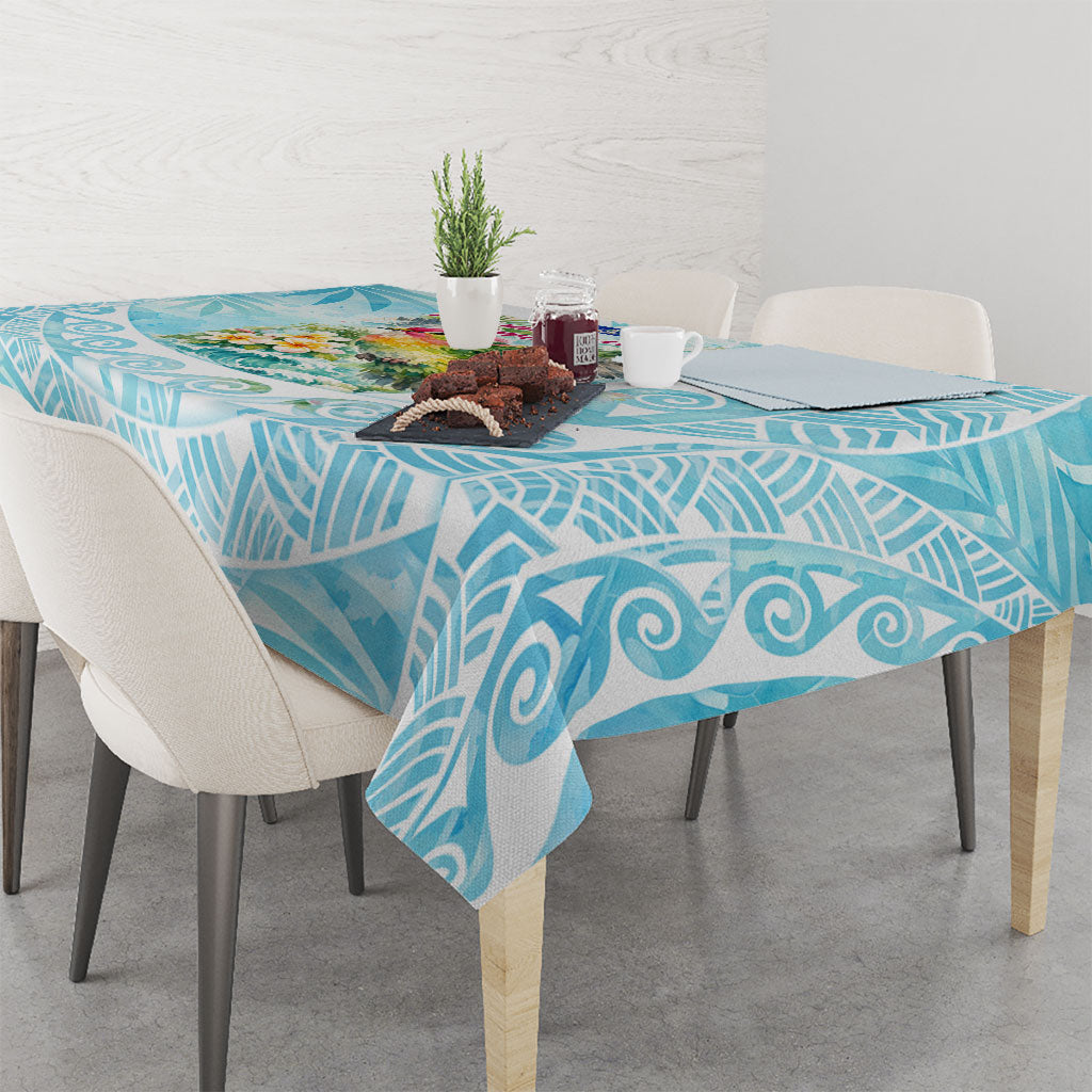 Saipan CMNI Tablecloth Polynesian Northern Mariana Islands Fruit Dove Watercolor TS04 - Polynesian Pride