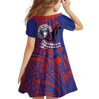 Saipan Northern Mariana Islands Family Matching Puletasi and Hawaiian Shirt Polynesian Tribal Tattoo Art With Hibiscus Flowers And Seal
