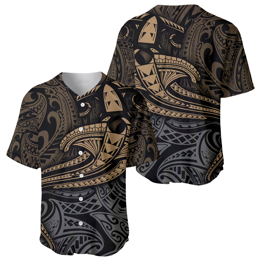 Polynesian Baseball Jersey Hammerhead Shark Tribal Pattern TS04 - Polynesian Pride