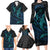 Polynesian Whale Family Matching Long Sleeve Bodycon Dress and Hawaiian Shirt TS04 - Polynesian Pride