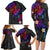 Turtle and Plumeria - Polynesian Family Matching Long Sleeve Bodycon Dress and Hawaiian Shirt TS04 - Polynesian Pride