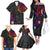 Turtle and Plumeria - Polynesian Family Matching Off Shoulder Long Sleeve Dress and Hawaiian Shirt TS04 - Polynesian Pride