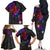 Turtle and Plumeria - Polynesian Family Matching Off Shoulder Long Sleeve Dress and Hawaiian Shirt TS04 - Polynesian Pride