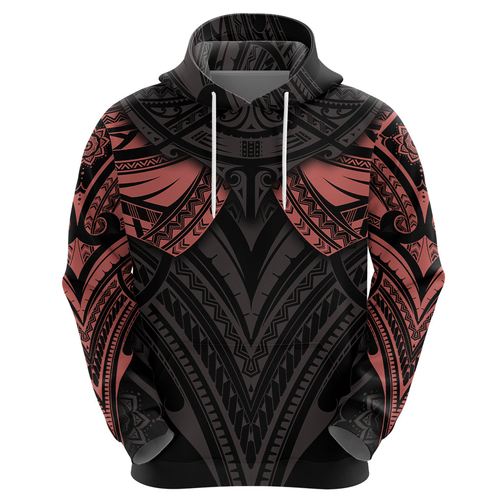 Feminine Polynesian Hoodie Mandala Tattoo Style TS04 - Polynesian Pride