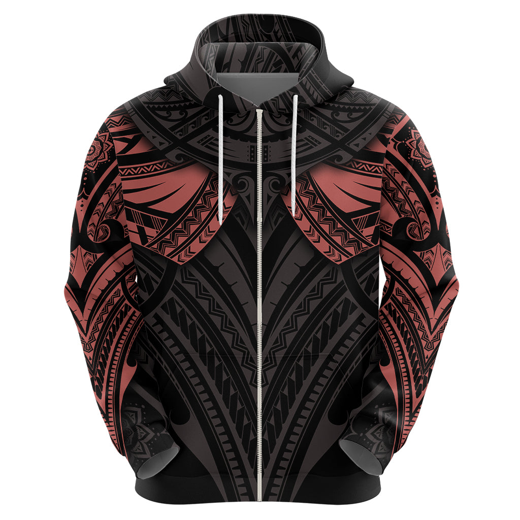 Feminine Polynesian Hoodie Mandala Tattoo Style TS04 - Polynesian Pride