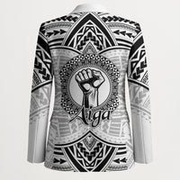 Aiga Samoa Raised Fist Blazer Polynesian Tribal Tattoo Art Family Pride TS04 - Polynesian Pride