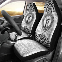Aiga Samoa Raised Fist Car Seat Cover Polynesian Tribal Tattoo Art Family Pride TS04 - Polynesian Pride