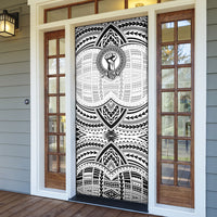 Aiga Samoa Raised Fist Door Cover Polynesian Tribal Tattoo Art Family Pride TS04 - Polynesian Pride
