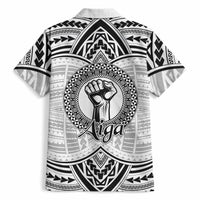 Aiga Samoa Raised Fist Hawaiian Shirt Polynesian Tribal Tattoo Art Family Pride TS04 - Polynesian Pride