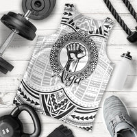 Aiga Samoa Raised Fist Men Tank Top Polynesian Tribal Tattoo Art Family Pride TS04 - Polynesian Pride