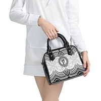 Aiga Samoa Raised Fist Shoulder Handbag Polynesian Tribal Tattoo Art Family Pride TS04 - Polynesian Pride