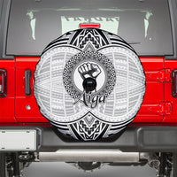Aiga Samoa Raised Fist Spare Tire Cover Polynesian Tribal Tattoo Art Family Pride TS04 - Polynesian Pride
