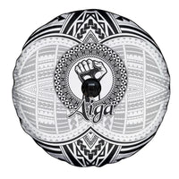 Aiga Samoa Raised Fist Spare Tire Cover Polynesian Tribal Tattoo Art Family Pride TS04 - Polynesian Pride