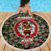 Samoa Aiga Polynesian Beach Blanket Tropical Floral Hibiscus Pattern Island Heritage TS04 - Polynesian Pride
