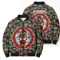 Samoa Aiga Polynesian Bomber Puffer Jacket Tropical Floral Hibiscus Pattern Island Heritage TS04 - Polynesian Pride