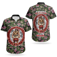 Samoa Aiga Polynesian Couples Matching Mermaid Dress and Hawaiian Shirt Tropical Floral Hibiscus Pattern Island Heritage TS04 - Polynesian Pride