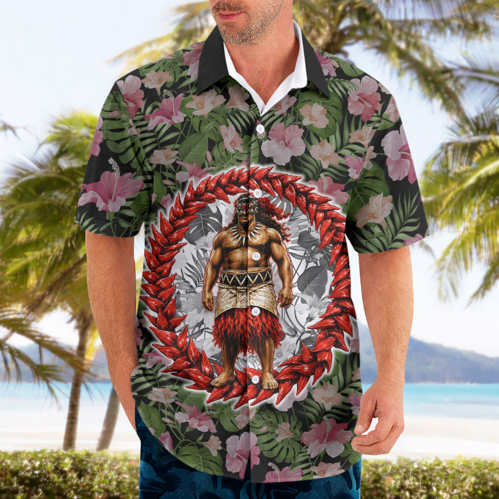 Samoa Aiga Polynesian Hawaiian Shirt Tropical Floral Hibiscus Pattern Island Heritage TS04 - Polynesian Pride