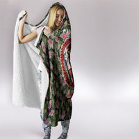 Samoa Aiga Polynesian Hooded Blanket Tropical Floral Hibiscus Pattern Island Heritage TS04 - Polynesian Pride