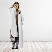 Samoa Aiga Polynesian Hooded Blanket Tropical Floral Hibiscus Pattern Island Heritage TS04 - Polynesian Pride