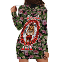 Samoa Aiga Polynesian Hoodie Dress Tropical Floral Hibiscus Pattern Island Heritage TS04 - Polynesian Pride