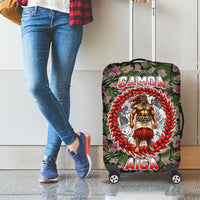 Samoa Aiga Polynesian Luggage Cover Tropical Floral Hibiscus Pattern Island Heritage TS04 - Polynesian Pride