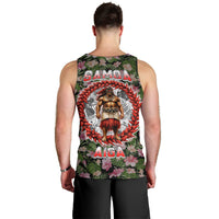 Samoa Aiga Polynesian Men Tank Top Tropical Floral Hibiscus Pattern Island Heritage TS04 - Polynesian Pride