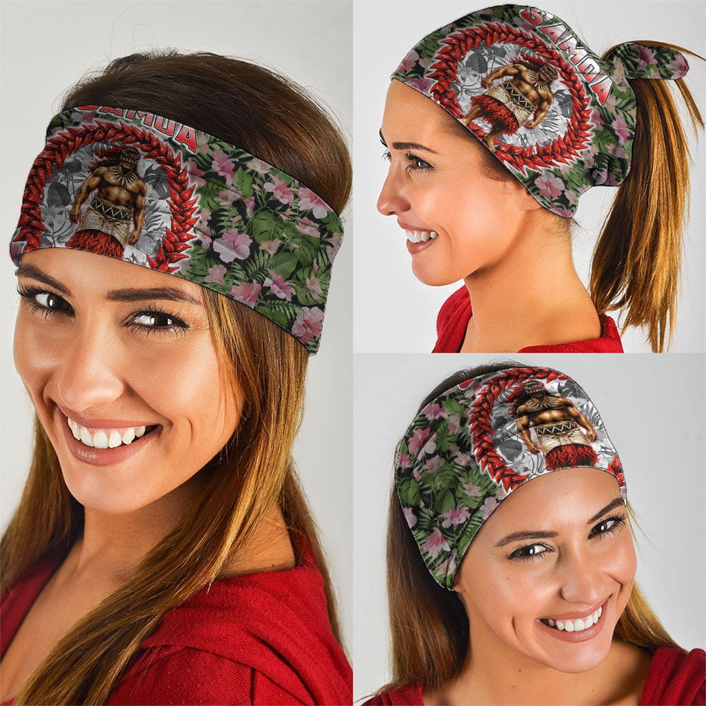Samoa Aiga Polynesian Neck Gaiter Tropical Floral Hibiscus Pattern Island Heritage TS04 - Polynesian Pride