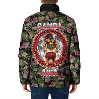 Samoa Aiga Polynesian Padded Jacket Tropical Floral Hibiscus Pattern Island Heritage TS04 - Polynesian Pride