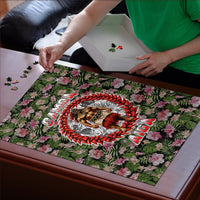 Samoa Aiga Polynesian Puzzle Tropical Floral Hibiscus Pattern Island Heritage TS04 - Polynesian Pride