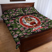 Samoa Aiga Polynesian Quilt Bed Set Tropical Floral Hibiscus Pattern Island Heritage TS04 - Polynesian Pride