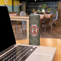 Samoa Aiga Polynesian Skinny Tumbler Tropical Floral Hibiscus Pattern Island Heritage TS04 - Polynesian Pride