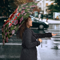 Samoa Aiga Polynesian Umbrella Tropical Floral Hibiscus Pattern Island Heritage TS04 - Polynesian Pride