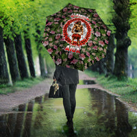 Samoa Aiga Polynesian Umbrella Tropical Floral Hibiscus Pattern Island Heritage TS04 - Polynesian Pride