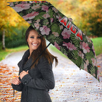 Samoa Aiga Polynesian Umbrella Tropical Floral Hibiscus Pattern Island Heritage TS04 - Polynesian Pride