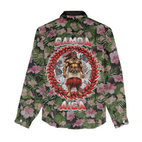 Samoa Aiga Polynesian Women Casual Shirt Tropical Floral Hibiscus Pattern Island Heritage TS04 - Polynesian Pride