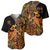 Zodiac Scorpio Baseball Jersey Polynesian in Orange TS04 - Polynesian Pride