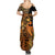 Zodiac Scorpio Summer Maxi Dress Polynesian in Orange TS04 - Polynesian Pride