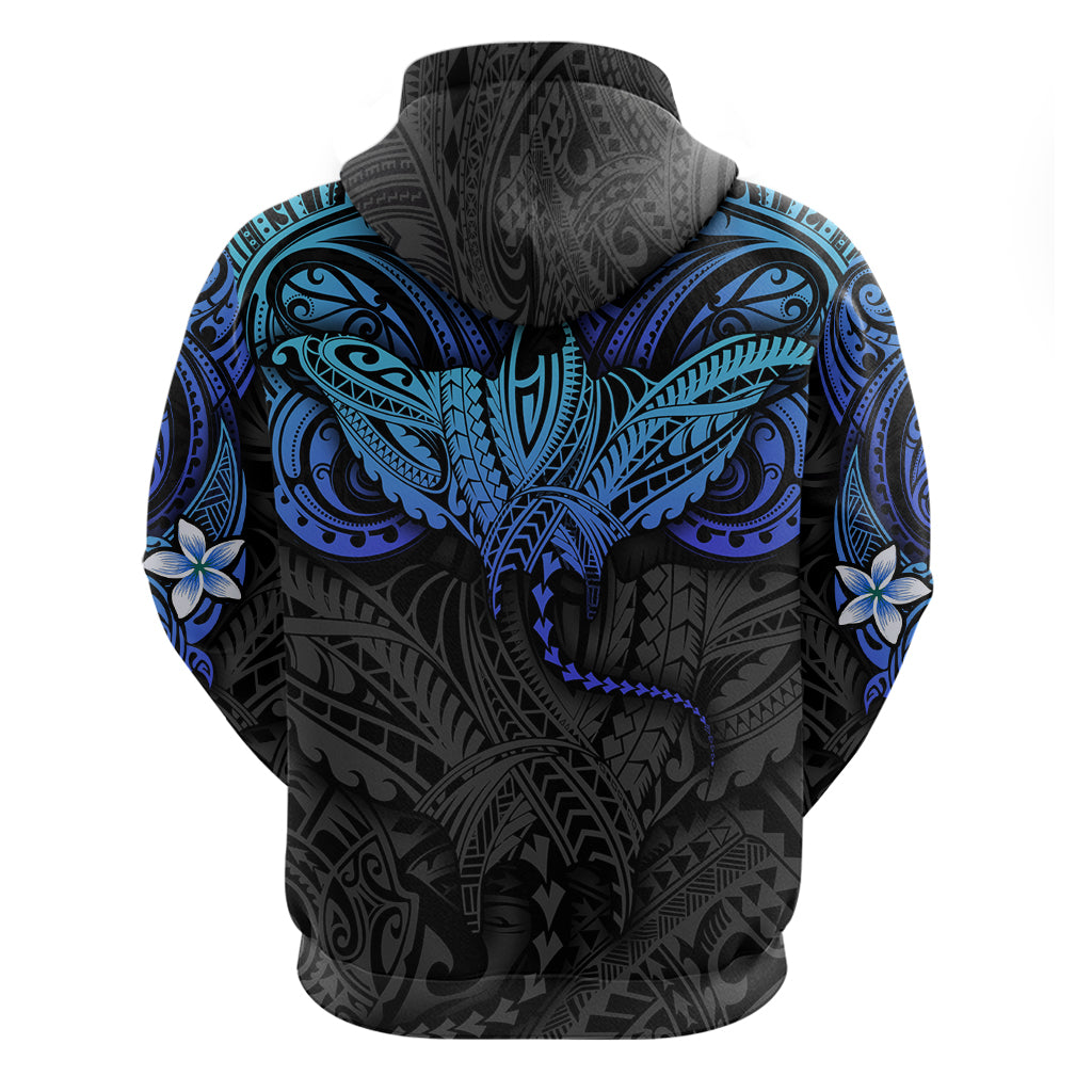 Polynesian Ray Pattern Hoodie TS04 - Polynesian Pride