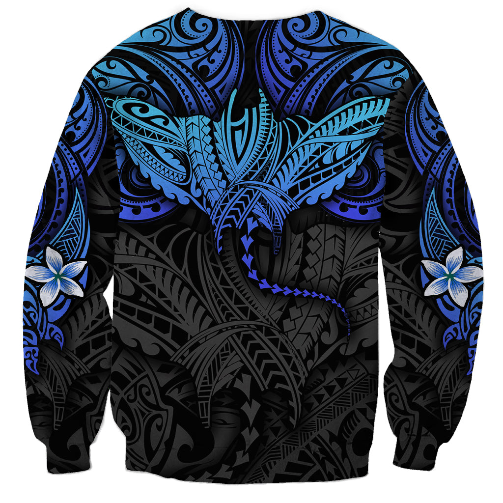 Polynesian Ray Pattern Sweatshirt TS04 - Polynesian Pride