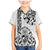 Hawaii Family Matching Mermaid Dress and Hawaiian Shirt with Polynesian Turtle TS04 Son's Shirt Black/White - Polynesian Pride